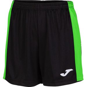 Joma - Dames Maxi Shorts - Korte Broek - Polyester - Met Contrasterende Zijsplitten