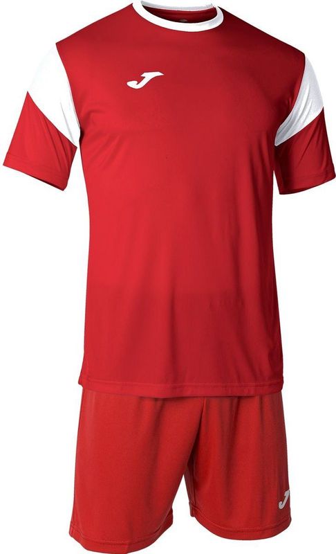 Joma Phoenix Voetbalset Korte Mouw Kinderen - Rood Wit