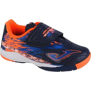 Joma Super Copa Jr 2203 IN SCJW2203INVE, voor een jongen, Marineblauw, Indoorschoenen, maat: 28