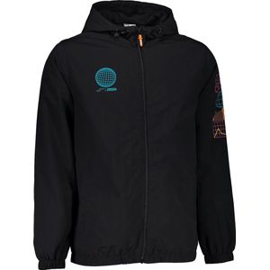 Joma Urban Street Jacket 102893-100, Mannen, Zwart, Jasje, maat: S