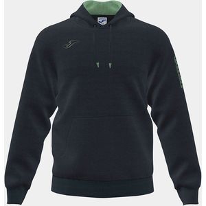 Joma - Urban Street - Hoodie - Zwart - Katoen/Polyester