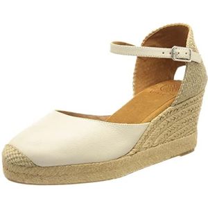 Unisa Caceres_22_SAR Espadrilles voor dames, ivoor, 35 EU