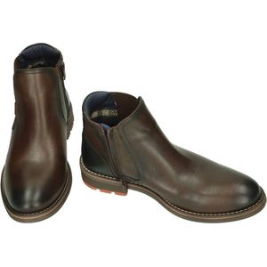 Fluchos -Heren - bruin donker - boots bottines