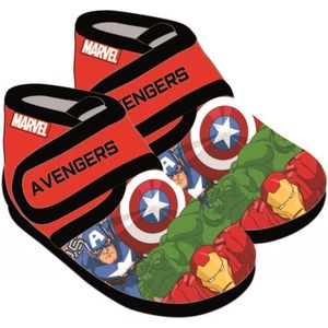 Slippers Voor in Huis The Avengers Rood Schoenmaat 24