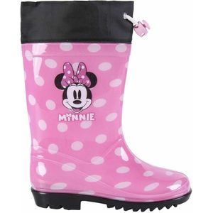 Cerdá Bottes de Pluie Minnie Mouse Couleur Rose-Licence Officielle Disney Regenlaars, 11 UK Kind