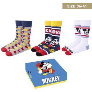 Disney Mickey Mouse Sokken Giftbox - Maat 36-41