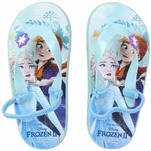 CERDÁ LIFE'S LITTLE MOMENTS Kinderen voor meisjes, bedrukt met Frozen 2 en extra grip op de hiel, zomerslippers van EVA-rubber, officieel Disney-licentieproduct, blauw, 34 EU