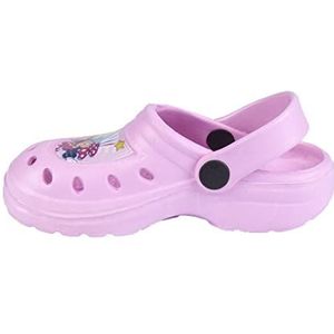 CERDÁ LIFE'S LITTLE MOMENTS, Minnie-clogs voor meisjes, bedrukt, rubberen flip-flops met hielbevestiging voor extra veiligheid, officieel Disney-licentieproduct, roze, 31 EU