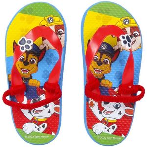 CERDÁ LIFE'S LITTLE MOMENTS Kinderbedrukt met Paw Patrol en extra grip op de hiel | Zomerslippers van EVA-rubberen zool - Officieel Nikodeon-licentieproduct, blauw, 30 EU