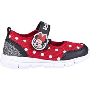 CERDÁ LIFE'S LITTLE MOMENTS Minnie kindersportschoenen met klittenbandsluiting voor de zomer, officieel Disney-licentieproduct, maat 23, rood, EU