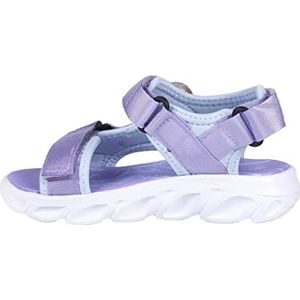 CERDÁ LIFE'S LITTLE MOMENTS - Frozen II zomer sandalen met klittenbandsluiting - Officiële Disney-licentie | Maat, Lila, 27 EU