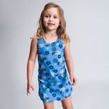 Disney - Stitch - Jurk - Blauw