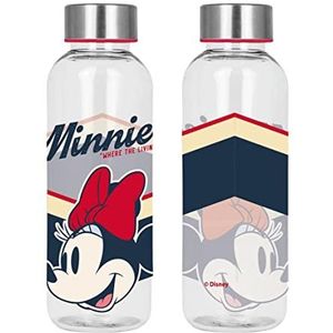 CERDÁ LIFE'S LITTLE MOMENTS - Minnie Mouse Agua Botella 850 ml capaciteit, herbruikbaar vrij van BPA en ftatos met tapón de Rosca van aluminium antigoteo - Licencia Oficial, 2600001708
