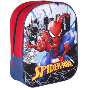 Cerdá Spiderman 3D-rugzak voor kinderen, uniseks, multi-warmte, normaal, Multiheat, Eén maat