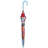 Spiderman paraplu - rood - D66 cm - voor kinderen - regen accessoires