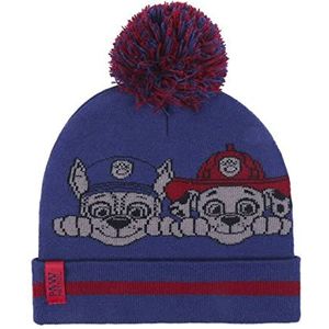 Cerdá Bonnet tricoté Jacquard Paw Patrol, bleu, taille unique