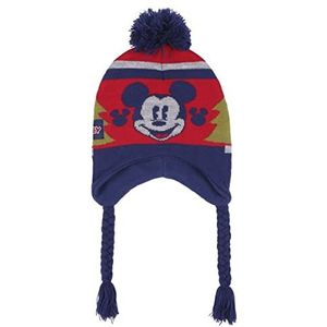 Kindermuts Mickey Mouse Rood (Één maat)