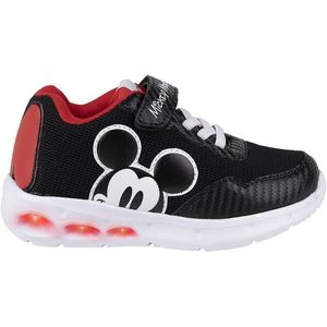 Sportschoenen met LED Mickey Mouse Zwart Schoenmaat 27