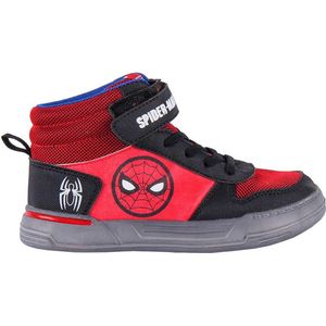 CERDÁ LIFE'S LITTLE MOMENTS, Spiderman hoge sneakers voor kinderen, sportlaarzen met hoge schacht met een combinatie van stijl en comfort voor kinderen, Rood, 32 EU