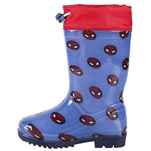 CERDÁ LIFE'S LITTLE MOMENTS Spiderman rubberlaarzen voor kinderen, officieel gelicentieerd product van Marvel, regen voor kinderen, Blauw, 28 EU