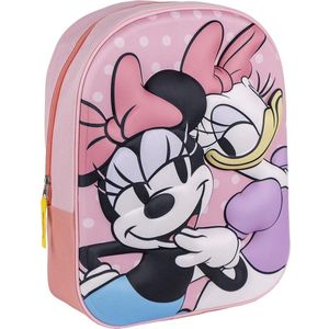 Schoolrugzak Minnie Mouse Roze 25 x 31 x 10 cm