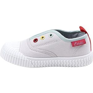 Paw Patrol Trainers - White - UK Size 5.5 JNR - Elastic Closure - Children's Canvas Trainers with PVC Sole and Toe Cap - Original Product Designed in Spain