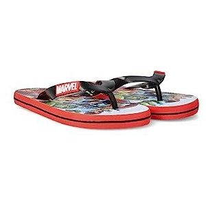 Avengers Teenslippers - Kleur Zwart - Maat 26/27 - Premium Quality Sole Made of 100% Pressed EVA - Vingervlugge Teenslippers voor Jongens en Meisjes - Origineel Product Ontworpen in Spanje