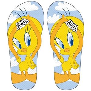 CERDÁ LIFE'S LITTLE MOMENTS Looney Tunes Premium teenslippers, Piolin uniseks, kinderen, geel en blauw, 30 EU, Geel en Blauw