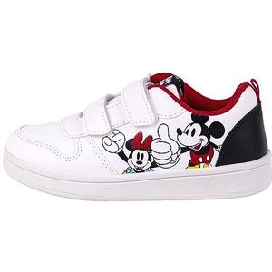 Sportschoenen voor Kinderen Mickey Mouse Velcro Wit Schoenmaat 31