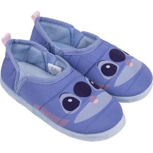 Slippers Voor in Huis Stitch Blauw Schoenmaat 30-31