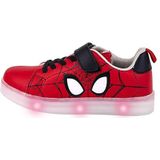 Sportschoenen met LED Spider-Man Velcro Rood Schoenmaat 30