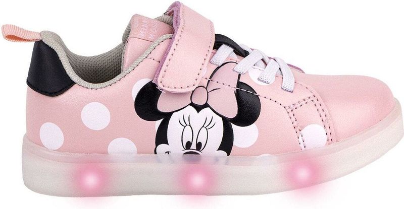 Disney Minnie Mouse Sneakers, uniseks, kinderen, roze, 29 EU, Roze, 29 EU