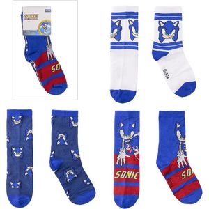 Huissokken - Sonic Socks - 3 Stuks