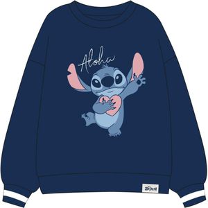 CERDA GROUP - Stitch - Sweatshirt - Blauw - Katoen