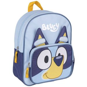 Bluey - Rugzak - Blauw - Polyester - Hoofdvak en Voorvak