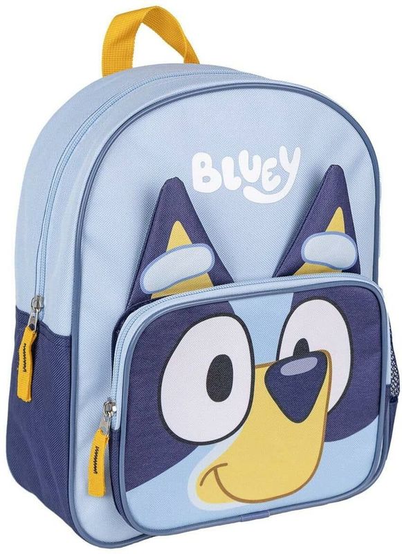 Bluey - Rugzak - Blauw - Polyester - Hoofdvak en Voorvak