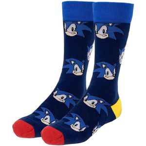 Sonic - Sokken - Donkerblauw - 86% Katoen 12% Polyamide 2% Elastaan