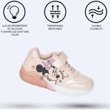 Sportschoenen met LED Minnie Mouse Roze Schoenmaat 28