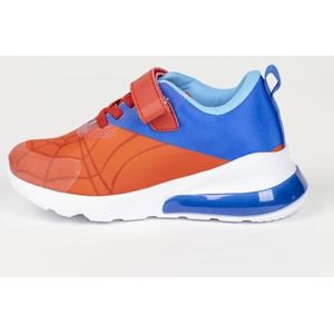 Cerda Group - Lights Spiderman Sneakers - Rood - Unisex - Klittenbandsluiting