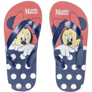 CERDÁ LIFE'S LITTLE MOMENTS Minnie Teenslippers voor kinderen, roze en blauw, maat 24/25, van 100% EVA, teenslippers voor jongens en meisjes, origineel product, ontworpen in Spanje, Roze en blauw.,