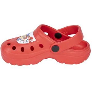 Paw Patrol Kinderclogs, rood, maat 28/29, van 100% EVA – kinderklompen – Paw Patrol – origineel product, ontworpen in Spanje, Rood, 28/29 EU