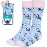 CERDÁ LIFE'S LITTLE MOMENTS Uniseks sokken voor kinderen en volwassenen, Stitch blauw en roze, 36-43