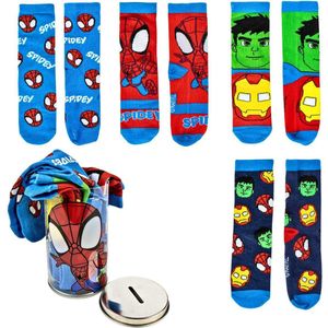 Spidey and his Amazing Friends - Sokken - 4 Paar - Jongens - Kinderen in Spaarpot