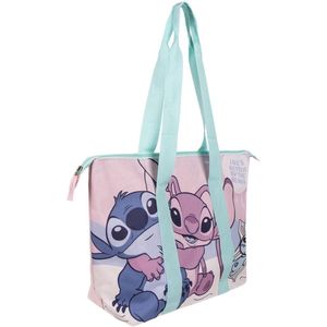 Stitch - Strandtas - Blauw - 47 x 33 x 15 cm - Gemaakt van Hoogwaardig Materiaal