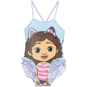 Gabby's Poppenhuis - Badpak Meisjes - Kleurig - Materiaal - Speelse Ontwerpen