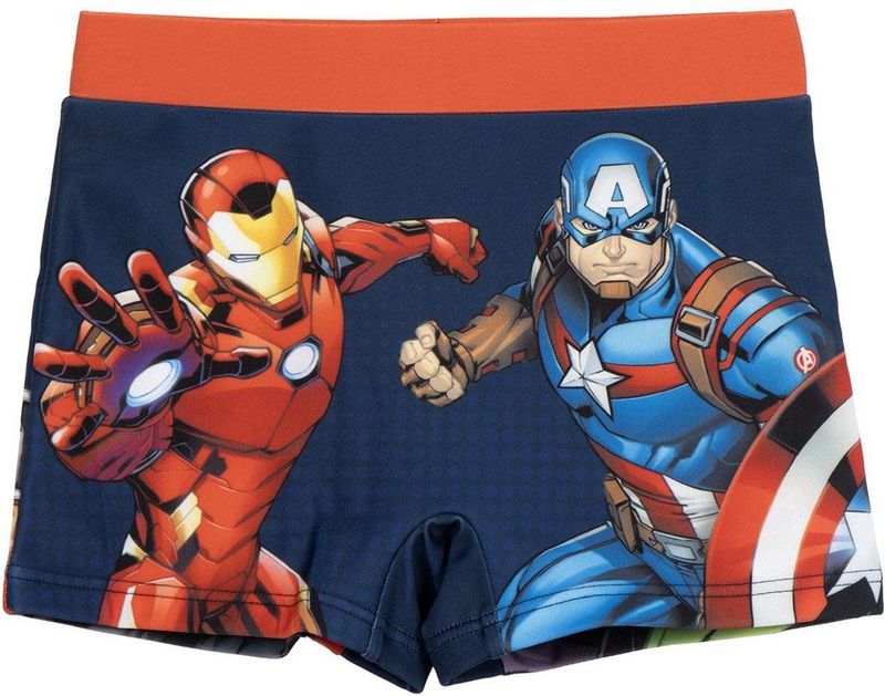 Marvel - Avengers - Zwembroek - Blauw - Sneldrogend - Jongens