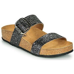 Plakton  ROCK  slippers  dames Zwart