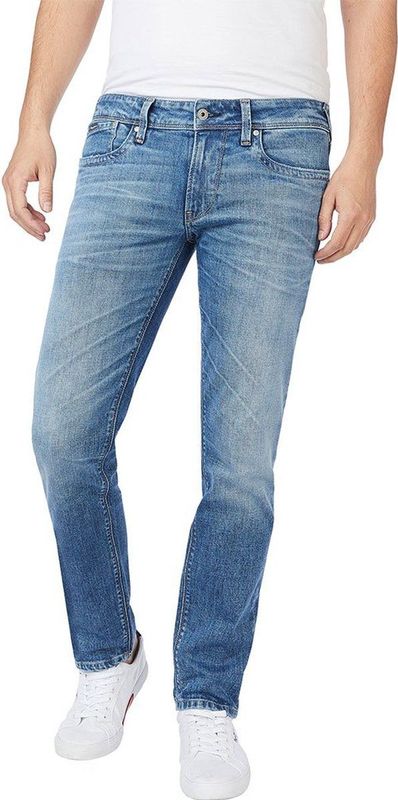 Pepe Jeansvoor mannen. PM206322GU7 Jeans Blauw luik (29/32), Casual, Katoen
