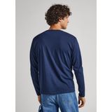 Pepe Jeans - Eggo - T-shirt - Zwart - Katoen