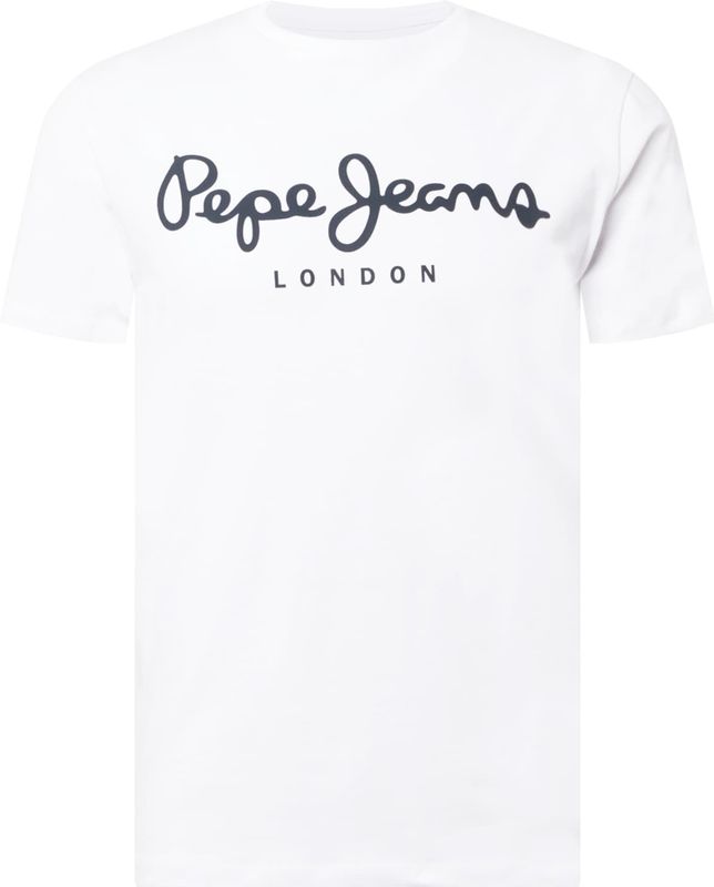 Pepe Jeans Original Stretch N T-shirt voor heren, Blauw (zwart), M